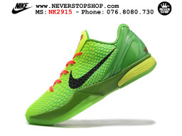 Giày Kobe 6 Protro Xanh Lá Đỏ bóng rổ nam Kobe Bryant chuyên chơi indoor outdoor tốt nhất Giày bóng rổ cổ thấp Nike Kobe 6 Xanh Lá Đỏ sfake replica 1:1 like auth chính hãng giá rẻ tốt nhất tại NeverStopShop.com HCM