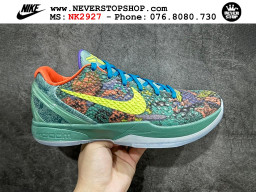 Giày bóng rổ cổ thấp Nike Kobe 6 Xanh Cam sfake replica 1:1 like auth chính hãng giá rẻ tốt nhất tại NeverStopShop.com HCM