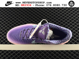 Giày bóng rổ cổ thấp Nike Kobe 6 Tím Hồng sfake replica 1:1 like auth chính hãng giá rẻ tốt nhất tại NeverStopShop.com HCM