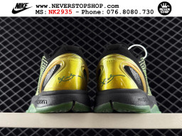 Giày bóng rổ cổ thấp Nike Kobe 6 Xanh Lá Vàng sfake replica 1:1 like auth chính hãng giá rẻ tốt nhất tại NeverStopShop.com HCM