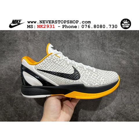 Nike Kobe 6 White Del Sol 2