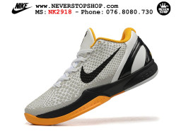 Giày Kobe 6 Protro Trắng Đen bóng rổ nam Kobe Bryant chuyên chơi indoor outdoor tốt nhất Giày bóng rổ cổ thấp Nike Kobe 6 Trắng Đen sfake replica 1:1 like auth chính hãng giá rẻ tốt nhất tại NeverStopShop.com HCM