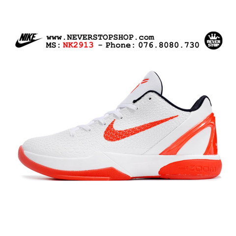 Nike Kobe 6 White Red
