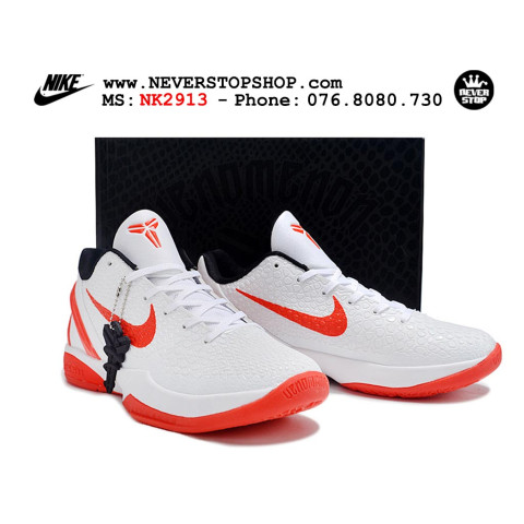 Nike Kobe 6 White Red
