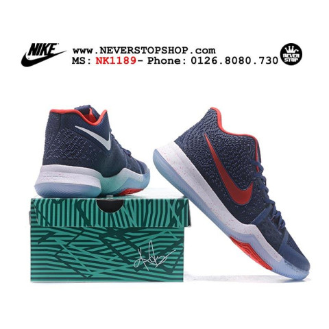 Nike Kyrie 3 Blue Red White