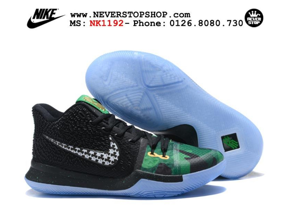 Giày Nike Kyrie 3 Celtics Camo nam nữ hàng chuẩn sfake replica 1:1 real chính hãng giá rẻ tốt nhất tại NeverStopShop.com HCM