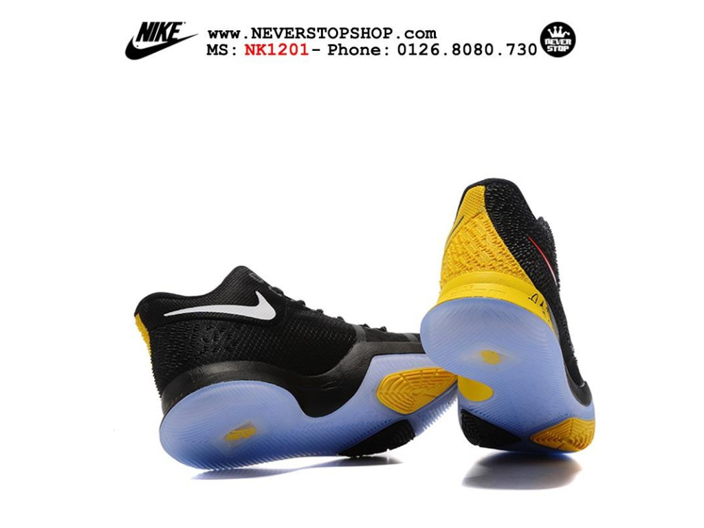 Giày Nike Kyrie 3 Half Black Yellow nam nữ hàng chuẩn sfake replica 1:1 real chính hãng giá rẻ tốt nhất tại NeverStopShop.com HCM