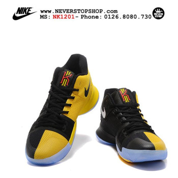Nike Kyrie 3 Half Black Yellow 