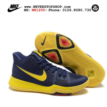 Nike Kyrie 3 Navy Yellow