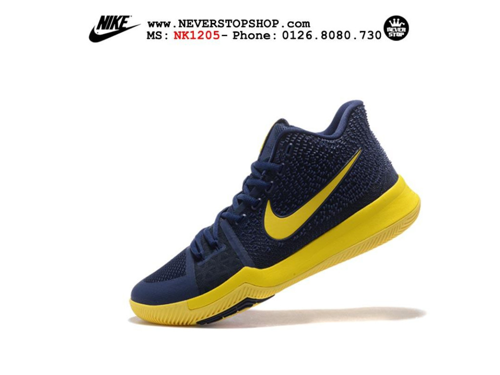 Giày Nike Kyrie 3 Navy Yellow nam nữ hàng chuẩn sfake replica 1:1 real chính hãng giá rẻ tốt nhất tại NeverStopShop.com HCM
