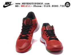 Giày Nike Kyrie 3 Red Black White nam nữ hàng chuẩn sfake replica 1:1 real chính hãng giá rẻ tốt nhất tại NeverStopShop.com HCM