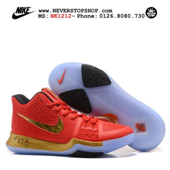 Nike Kyrie 3 Red Gold