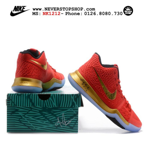 Nike Kyrie 3 Red Gold