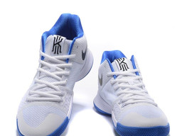 Giày Nike Kyrie 3 White Black Blue nam nữ hàng chuẩn sfake replica 1:1 real chính hãng giá rẻ tốt nhất tại NeverStopShop.com HCM