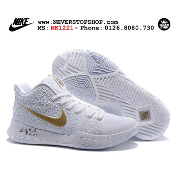 Nike Kyrie 3 White Gold