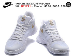 Giày Nike Kyrie 3 White Gold nam nữ hàng chuẩn sfake replica 1:1 real chính hãng giá rẻ tốt nhất tại NeverStopShop.com HCM