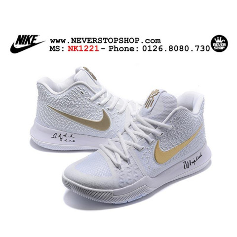 Nike Kyrie 3 White Gold