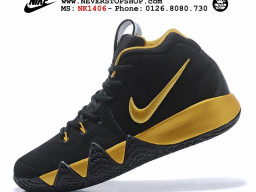 Giày Nike Kyrie 4 Black Gold nam nữ hàng chuẩn sfake replica 1:1 real chính hãng giá rẻ tốt nhất tại NeverStopShop.com HCM
