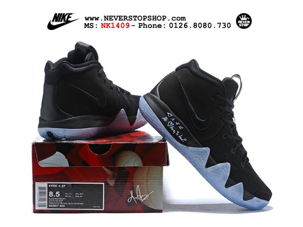 Giày Nike Kyrie 4 Black Ice nam nữ hàng chuẩn sfake replica 1:1 real chính hãng giá rẻ tốt nhất tại NeverStopShop.com HCM