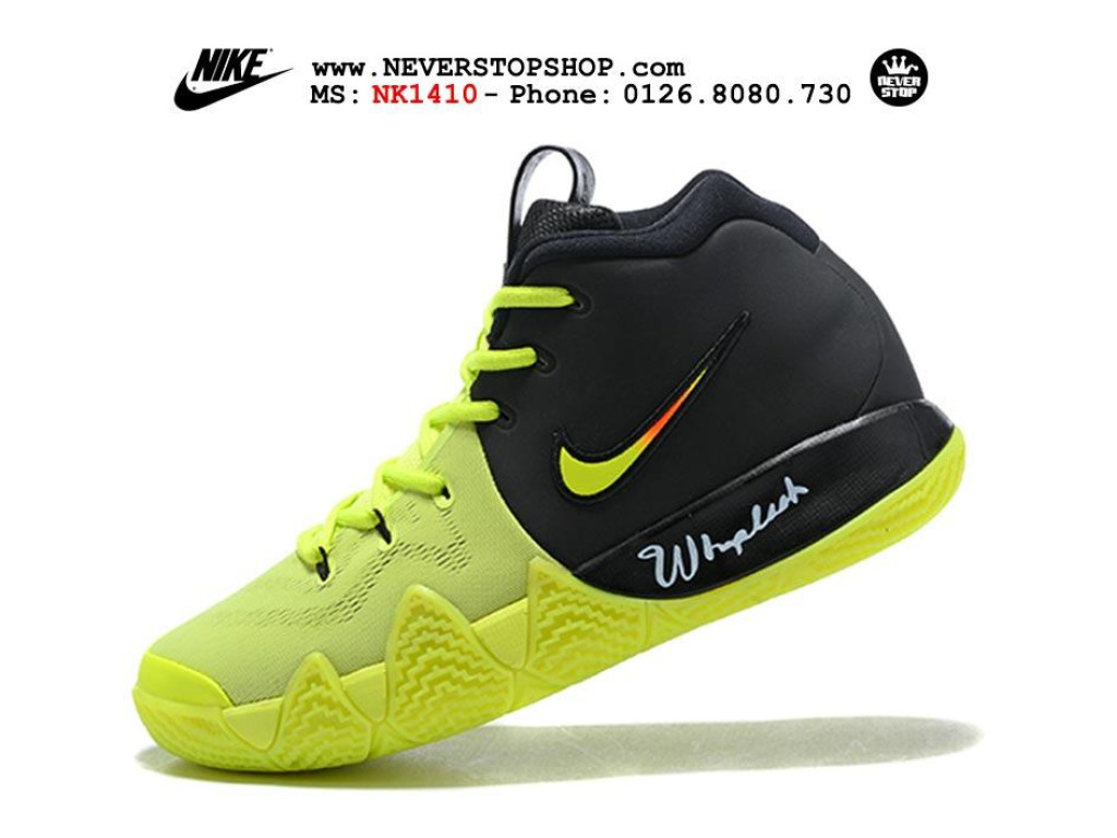 Giày Nike Kyrie 4 Black Neon nam nữ hàng chuẩn sfake replica 1:1 real chính hãng giá rẻ tốt nhất tại NeverStopShop.com HCM
