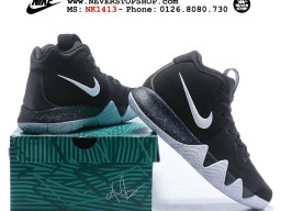Giày Nike Kyrie 4 Black White nam nữ hàng chuẩn sfake replica 1:1 real chính hãng giá rẻ tốt nhất tại NeverStopShop.com HCM