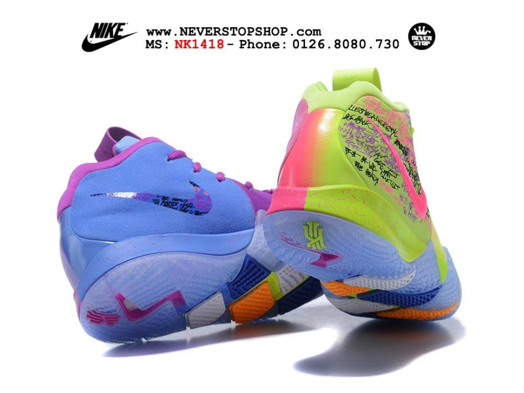 Giày Nike Kyrie 4 Confetti nam nữ hàng chuẩn sfake replica 1:1 real chính hãng giá rẻ tốt nhất tại NeverStopShop.com HCM