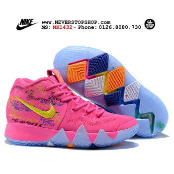 Nike Kyrie 4 What The Pink Teal