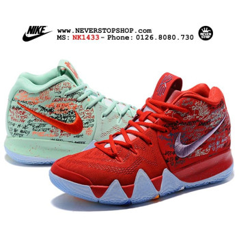 Nike Kyrie 4 What The Red Green