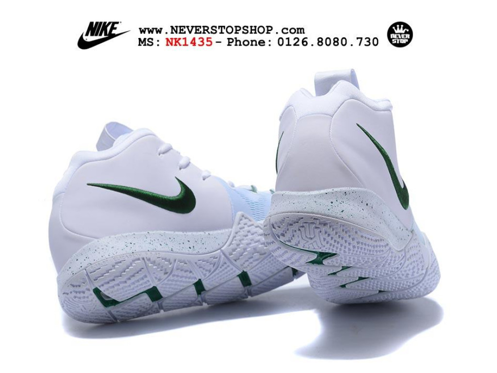 Giày Nike Kyrie 4 White Green nam nữ hàng chuẩn sfake replica 1:1 real chính hãng giá rẻ tốt nhất tại NeverStopShop.com HCM