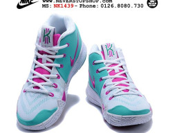 Giày Nike Kyrie 4 White Pink Mint nam nữ hàng chuẩn sfake replica 1:1 real chính hãng giá rẻ tốt nhất tại NeverStopShop.com HCM