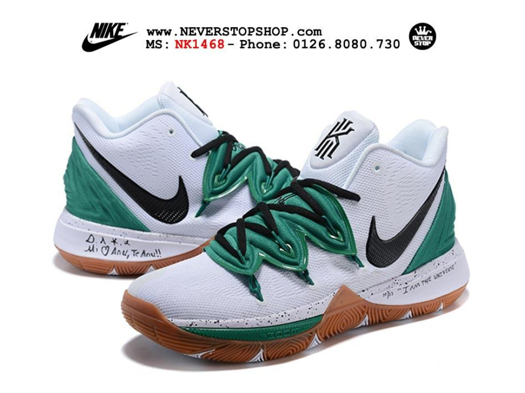 Giày Nike Kyrie 5 Celtics PE nam nữ hàng chuẩn sfake replica 1:1 real chính hãng giá rẻ tốt nhất tại NeverStopShop.com HCM