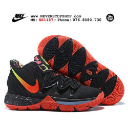 kyrie 5 camo orange