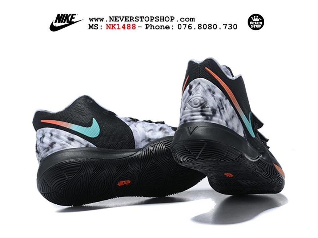 Giày Nike Kyrie 5 PE Black White nam nữ hàng chuẩn sfake replica 1:1 real chính hãng giá rẻ tốt nhất tại NeverStopShop.com HCM