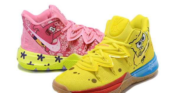 Sneakers Kyrie 5s Spongebob Edition Nike Kyrie Spongebob X Patrick