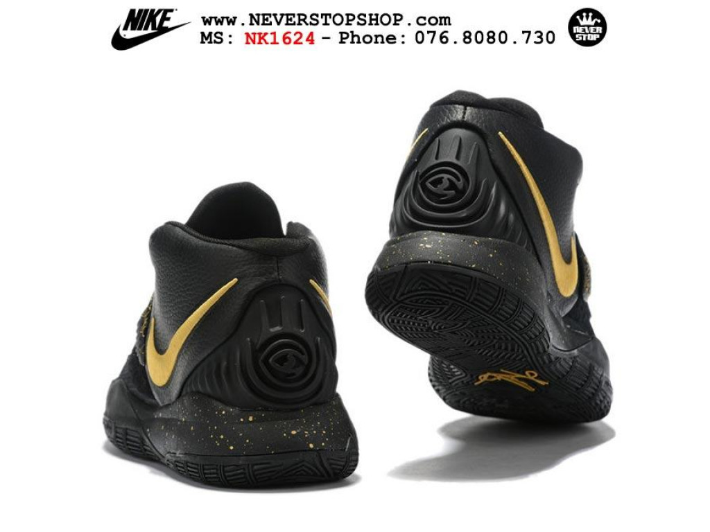 Giày Nike Kyrie 6 Black Gold nam nữ hàng chuẩn sfake replica 1:1 real chính hãng giá rẻ tốt nhất tại NeverStopShop.com HCM