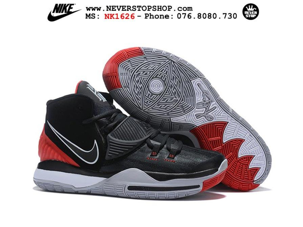 black and red kyrie 6