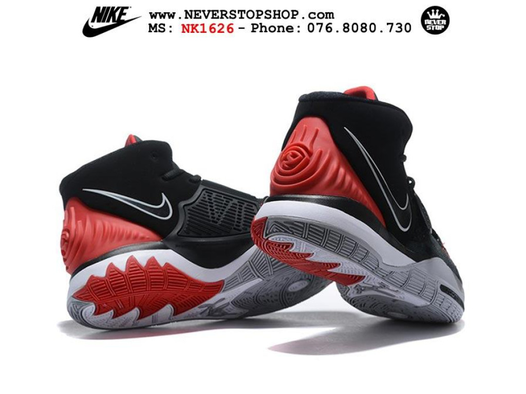 Giày Nike Kyrie 6 Black Red nam nữ hàng chuẩn sfake replica 1:1 real chính hãng giá rẻ tốt nhất tại NeverStopShop.com HCM