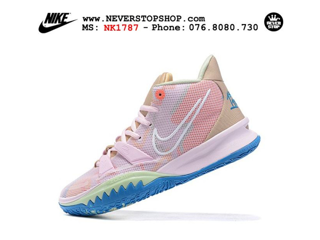 Giày Nike Kyrie 7 Hồng hàng đẹp chất lượng sfake replica 1:1 real chính hãng giá rẻ tốt nhất tại NeverStopShop.com HCM