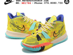 Giày Nike Kyrie 7 Vàng Xanh hàng đẹp chất lượng sfake replica 1:1 real chính hãng giá rẻ tốt nhất tại NeverStopShop.com HCM