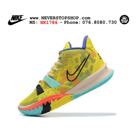 Nike Kyrie 7 1 Wolrd, 1 People Yellow