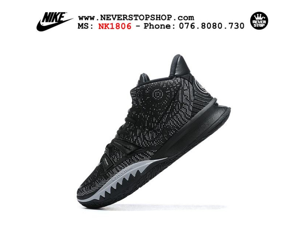 Giày Nike Kyrie 7 Đen Trắng hàng đẹp chất lượng sfake replica 1:1 real chính hãng giá rẻ tốt nhất tại NeverStopShop.com HCM