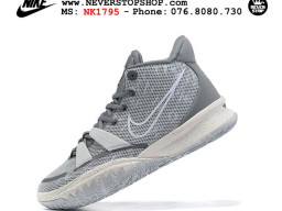 Giày Nike Kyrie 7 Xám Trắng hàng đẹp chất lượng sfake replica 1:1 real chính hãng giá rẻ tốt nhất tại NeverStopShop.com HCM