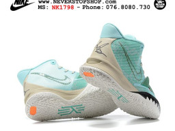 Giày Nike Kyrie 7 Xanh Trắng hàng đẹp chất lượng sfake replica 1:1 real chính hãng giá rẻ tốt nhất tại NeverStopShop.com HCM