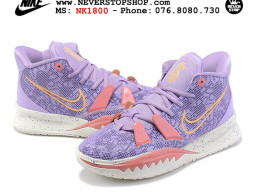 Giày Nike Kyrie 7 Tím Hồng hàng đẹp chất lượng sfake replica 1:1 real chính hãng giá rẻ tốt nhất tại NeverStopShop.com HCM