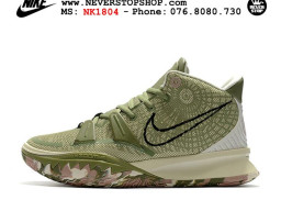 Giày Nike Kyrie 7 Xanh Camo hàng đẹp chất lượng sfake replica 1:1 real chính hãng giá rẻ tốt nhất tại NeverStopShop.com HCM