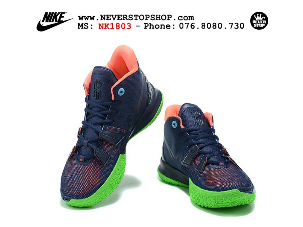 Giày Nike Kyrie 7 Xanh Navy hàng đẹp chất lượng sfake replica 1:1 real chính hãng giá rẻ tốt nhất tại NeverStopShop.com HCM