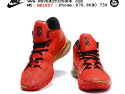 Giày Nike Kyrie 7 Đỏ Vàng hàng đẹp chất lượng sfake replica 1:1 real chính hãng giá rẻ tốt nhất tại NeverStopShop.com HCM