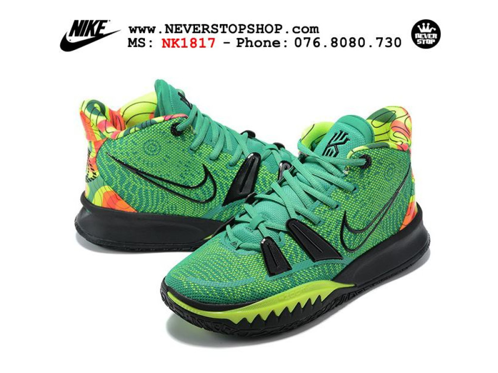 Giày Nike Kyrie 7 Xanh Lá hàng đẹp chất lượng sfake replica 1:1 real chính hãng giá rẻ tốt nhất tại NeverStopShop.com HCM