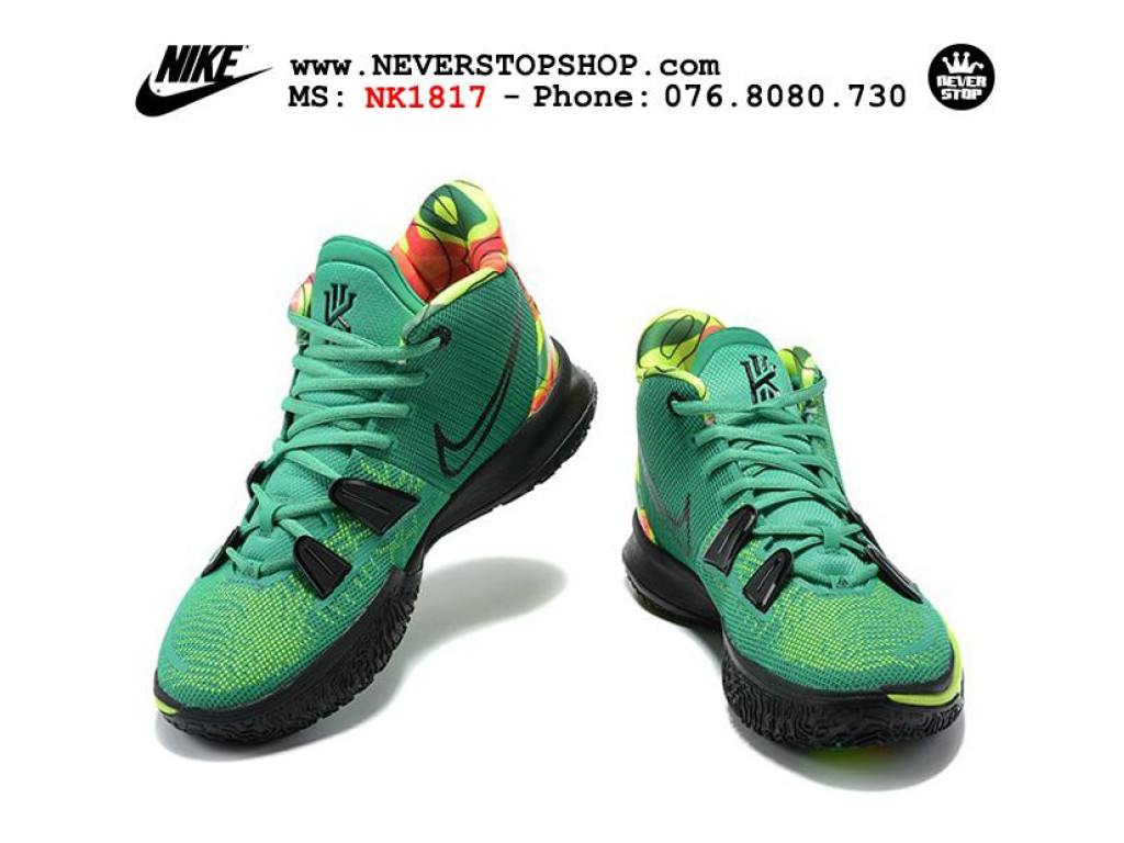 Giày Nike Kyrie 7 Xanh Lá hàng đẹp chất lượng sfake replica 1:1 real chính hãng giá rẻ tốt nhất tại NeverStopShop.com HCM