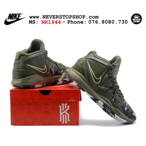 Nike Kyrie 8 Camo Olive